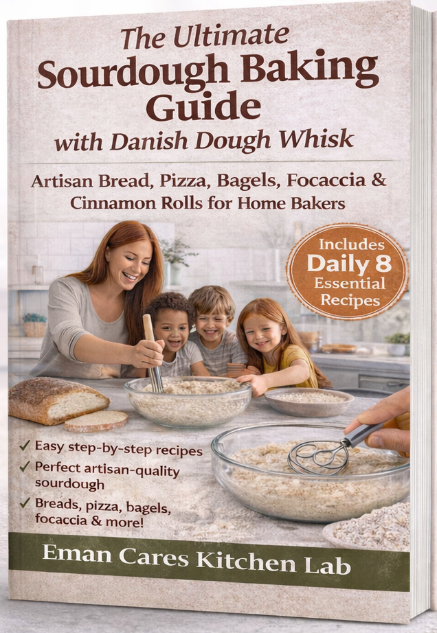 Eman Cares Danish Dough Whisk – Sourdough Recipe Training