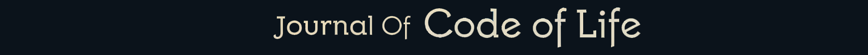 Journal of Code of Life